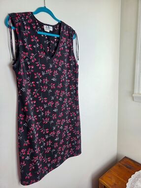 Vintage Y2K Los Angeles Gal Floral Midi Dress